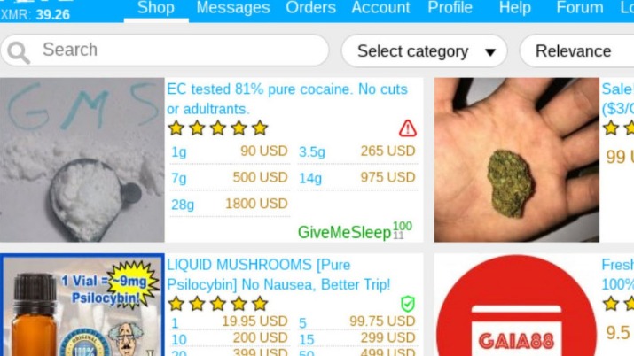 how much value is on the darknet markets