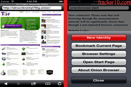 how to use onion sites